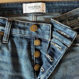 Evereve High Rise Straight - NWOT
